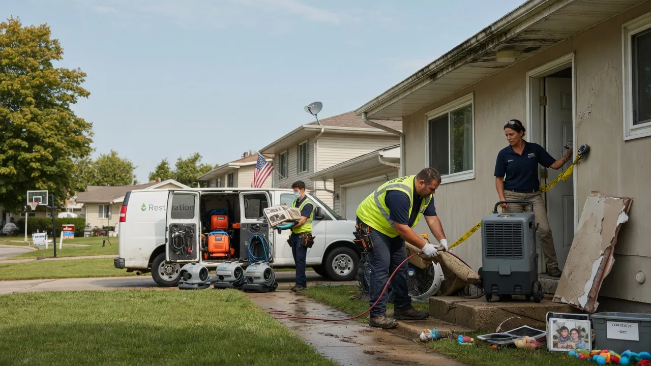 Water Damage Restoration in Elwin, IL near me